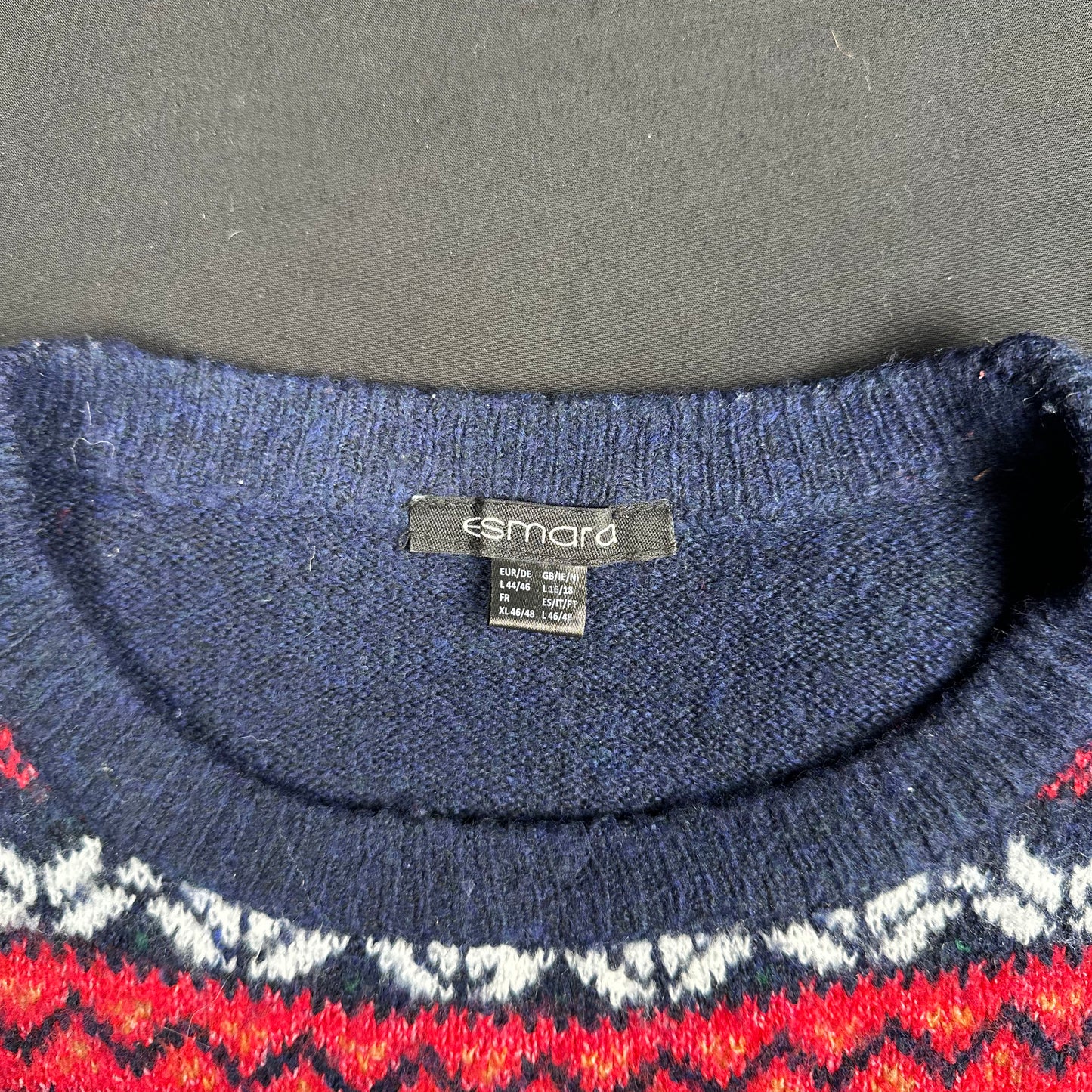 Sweater - Multicolored - Size L, 44, 46