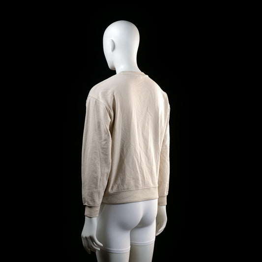 Sweatshirt - Beige & Black - Size 160