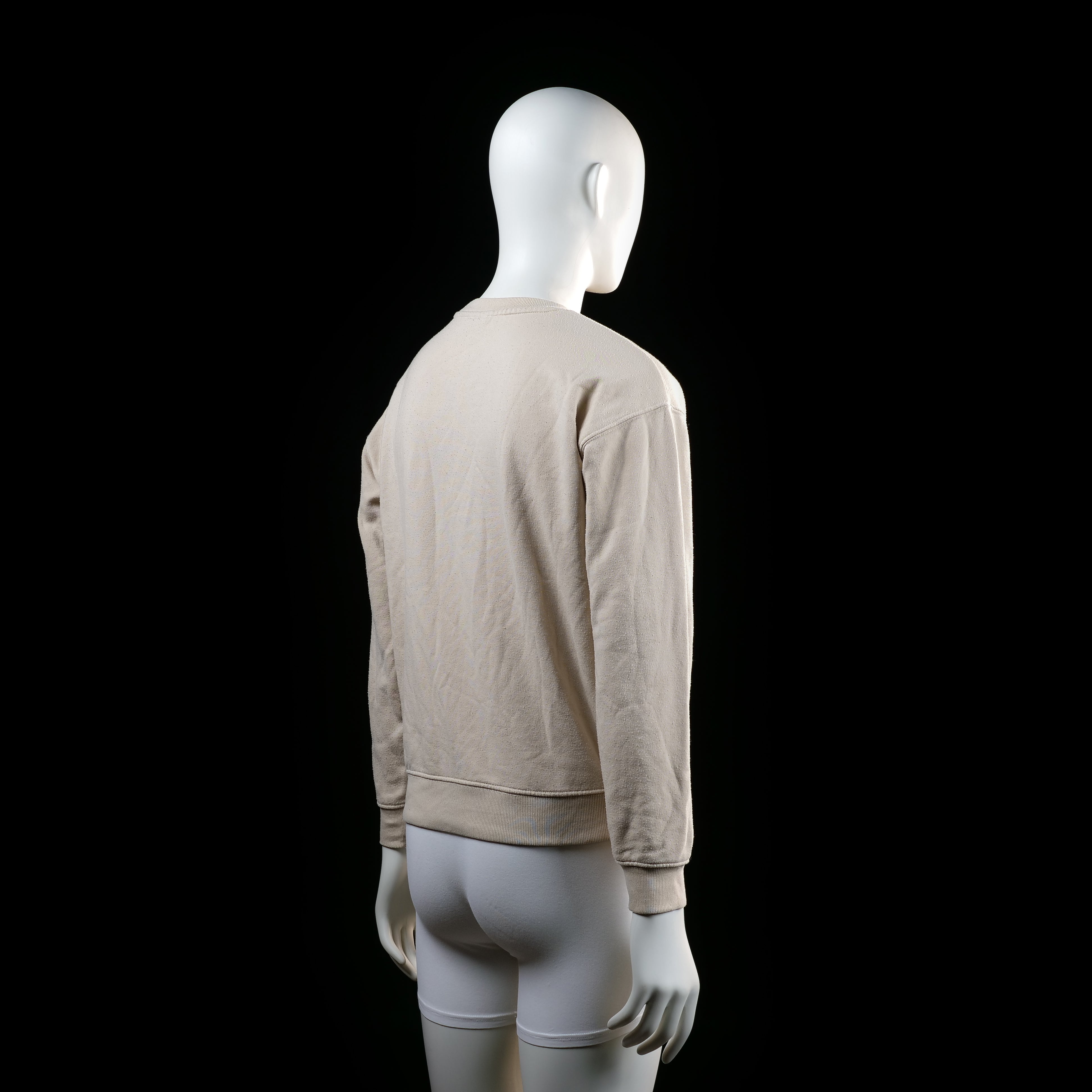 Sweatshirt - Beige & Black - Size 160