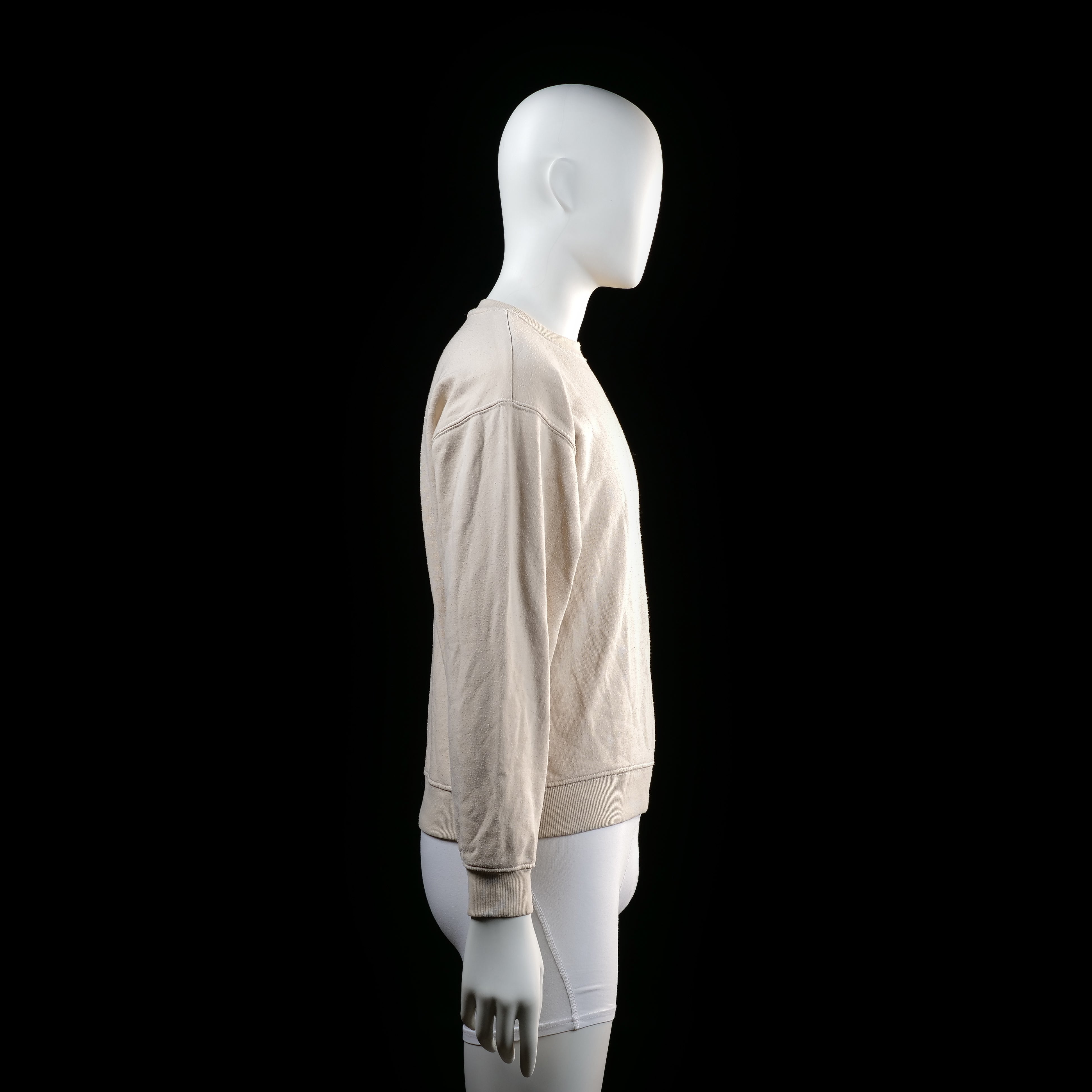 Sweatshirt - Beige & Black - Size 160