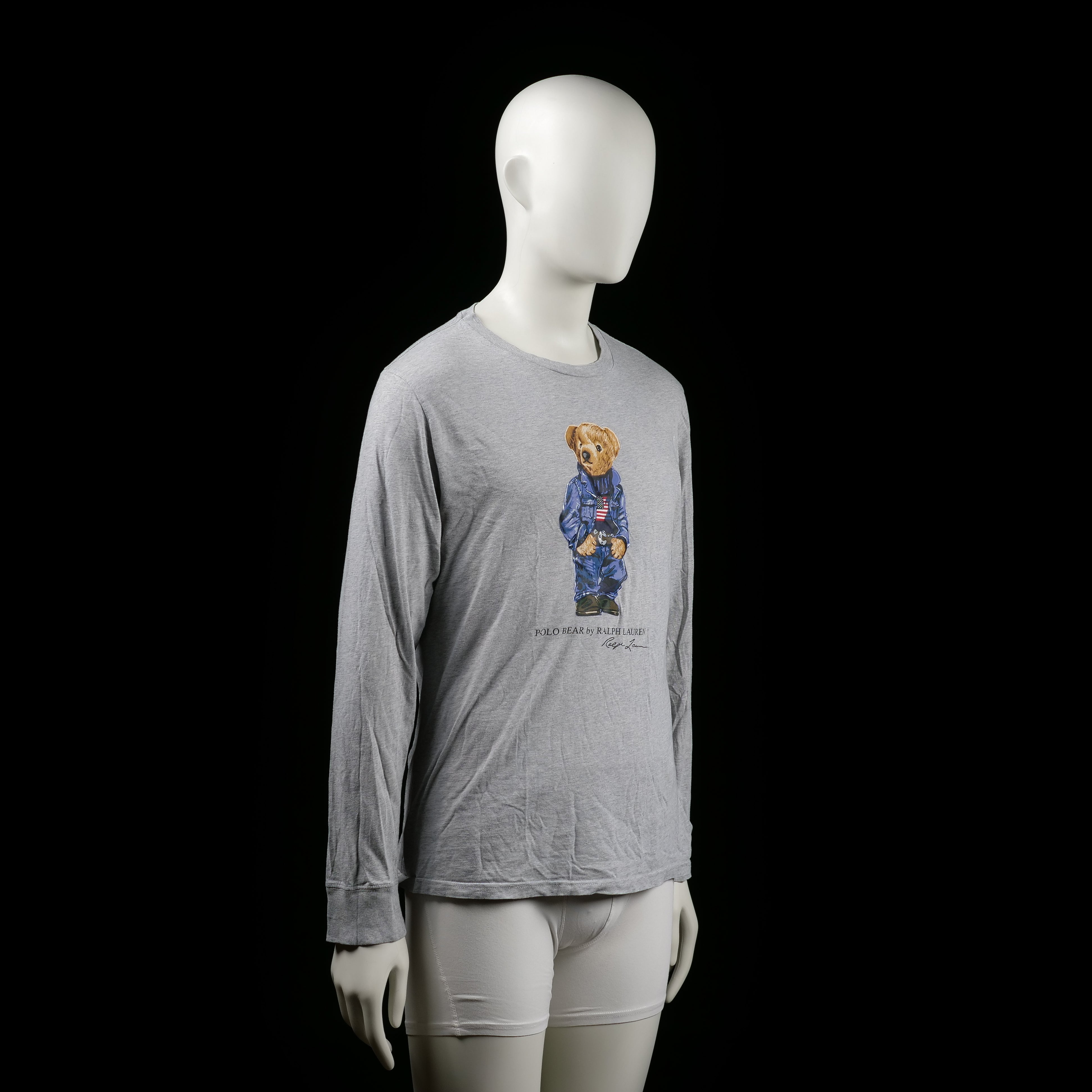 Long-sleeve top - Light Gray - Size XL