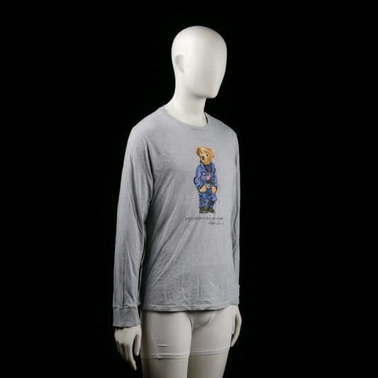 Long-sleeve top - Light Gray - Size XL
