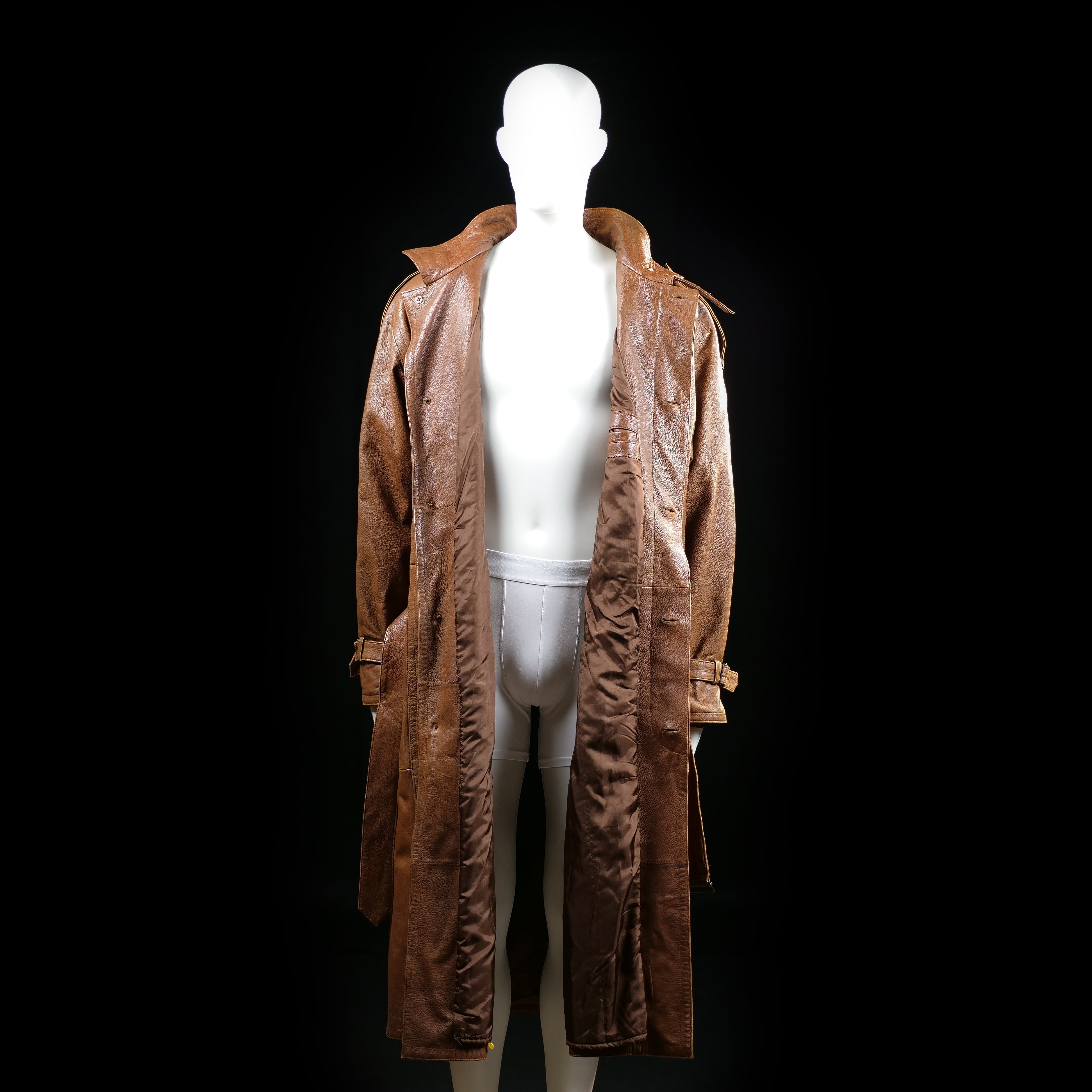 Trench coat - Brown - Size 48