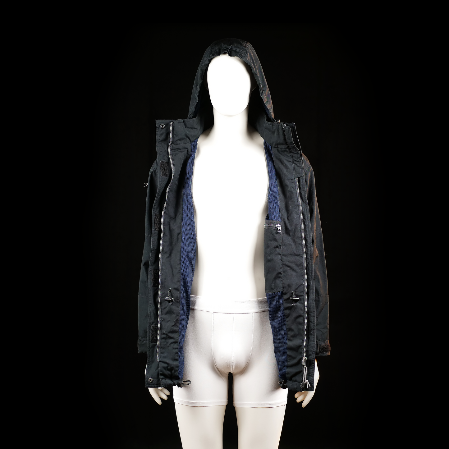 Parka - Black - Size 38