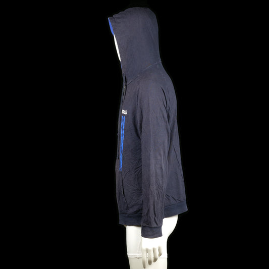 Hoodie - Navy & Light Blue - Size L