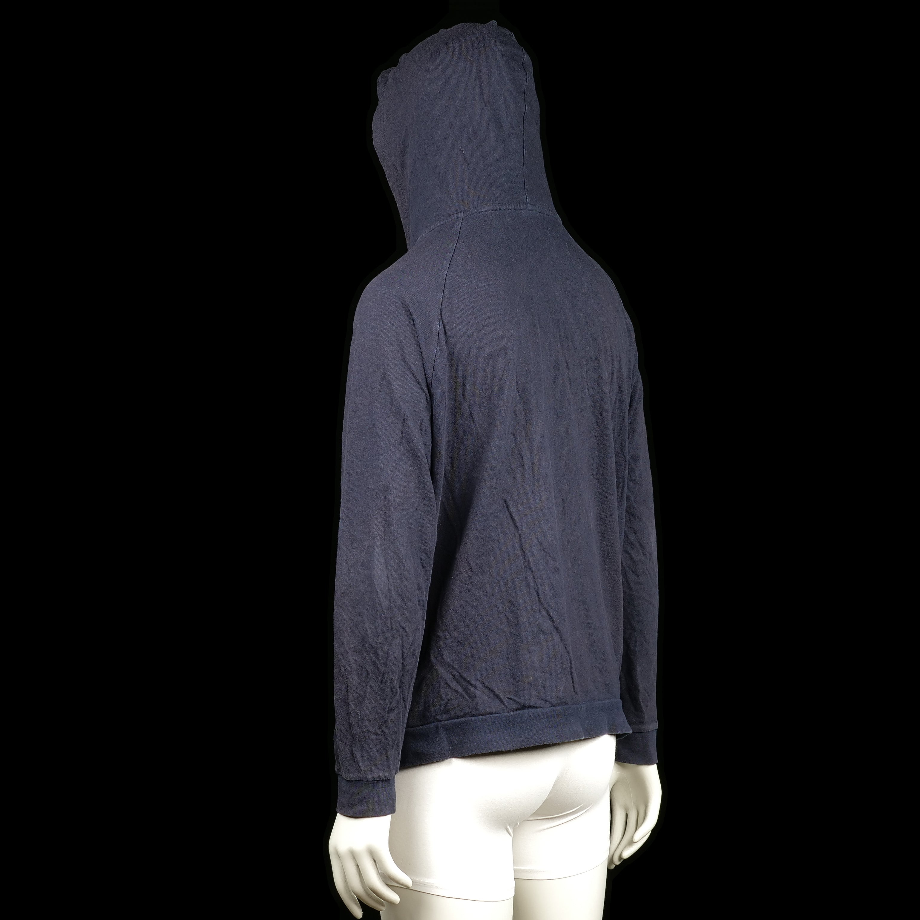 Hoodie - Navy & Light Blue - Size L