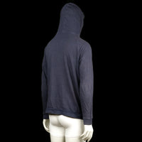 Hoodie - Navy & Light Blue - Size L