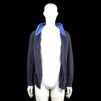 Hoodie - Navy & Light Blue - Size L