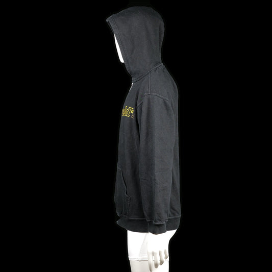 Hoodie - Black & Yellow - Size L