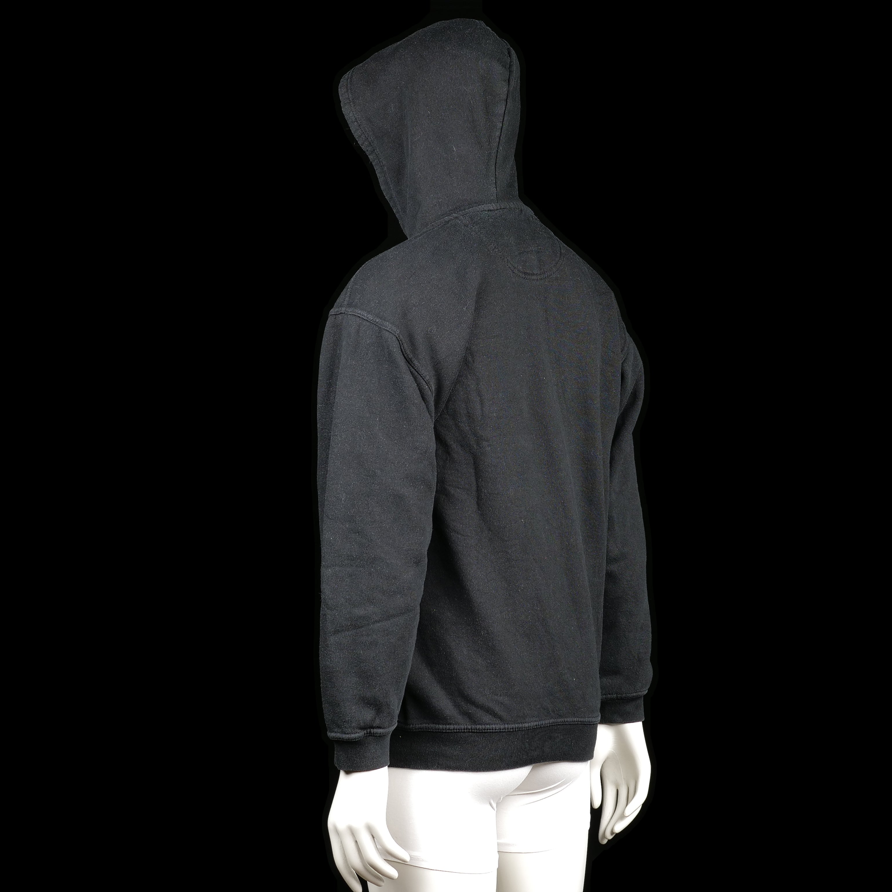Hoodie - Black & Yellow - Size L