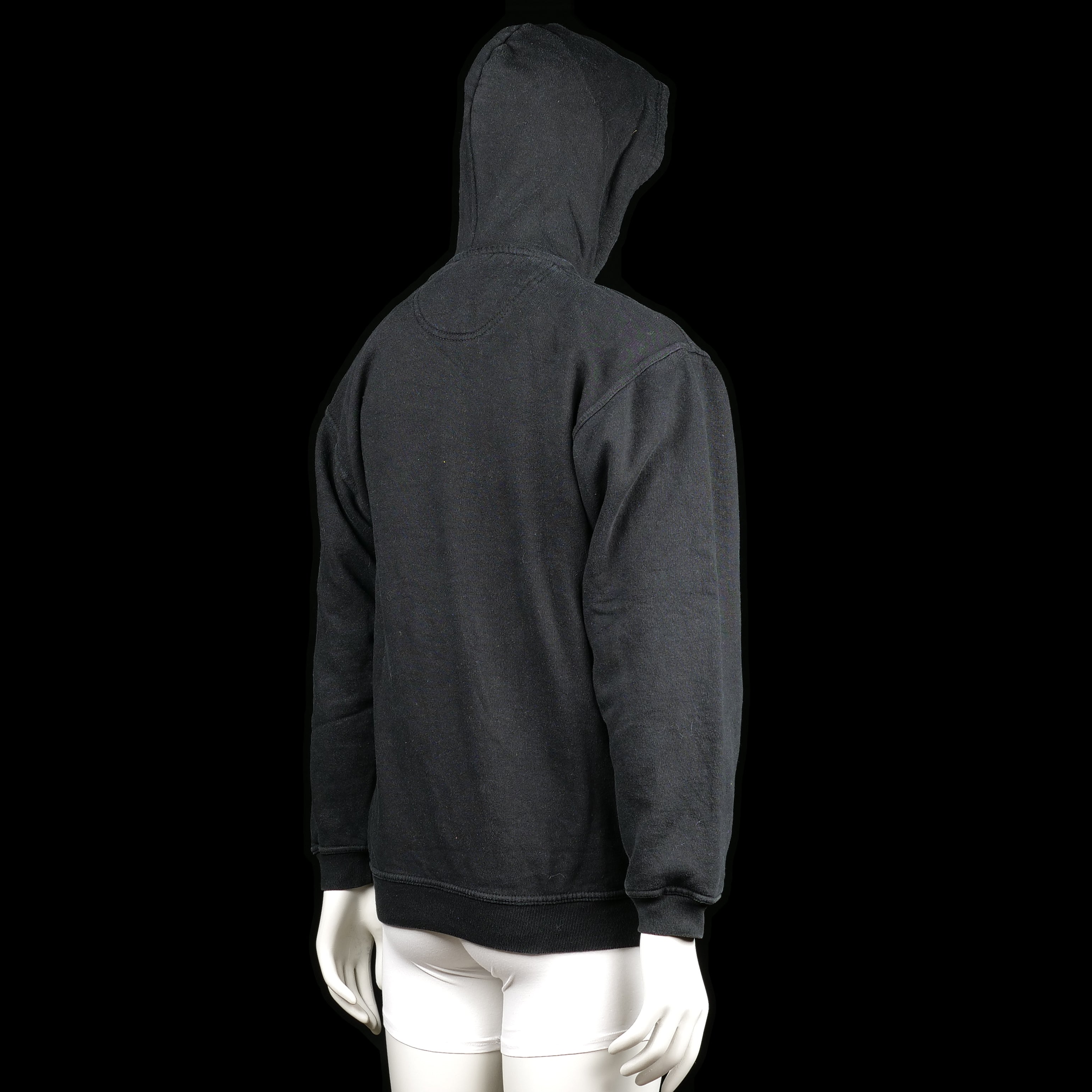 Hoodie - Black & Yellow - Size L