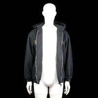 Hoodie - Black & Yellow - Size L