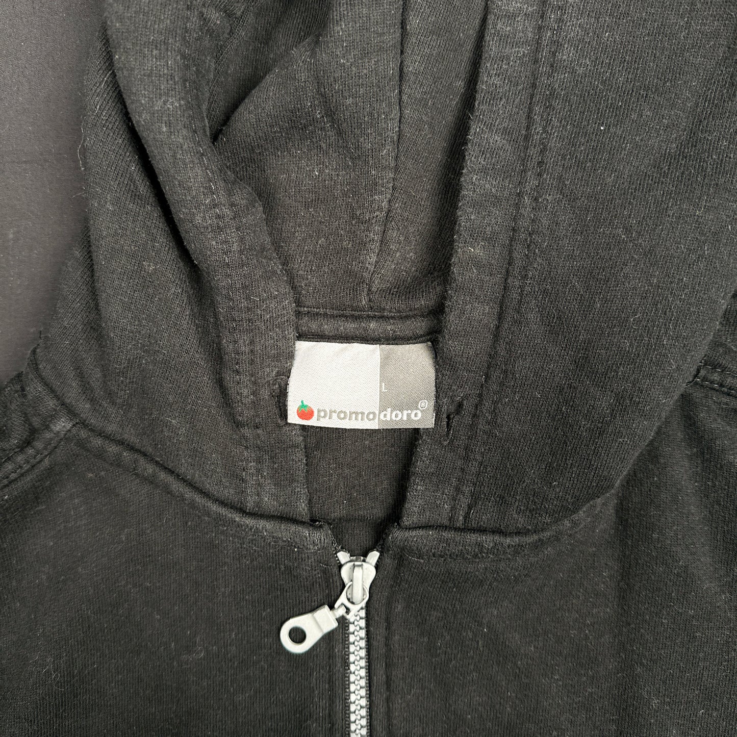 Hoodie - Black & Yellow - Size L