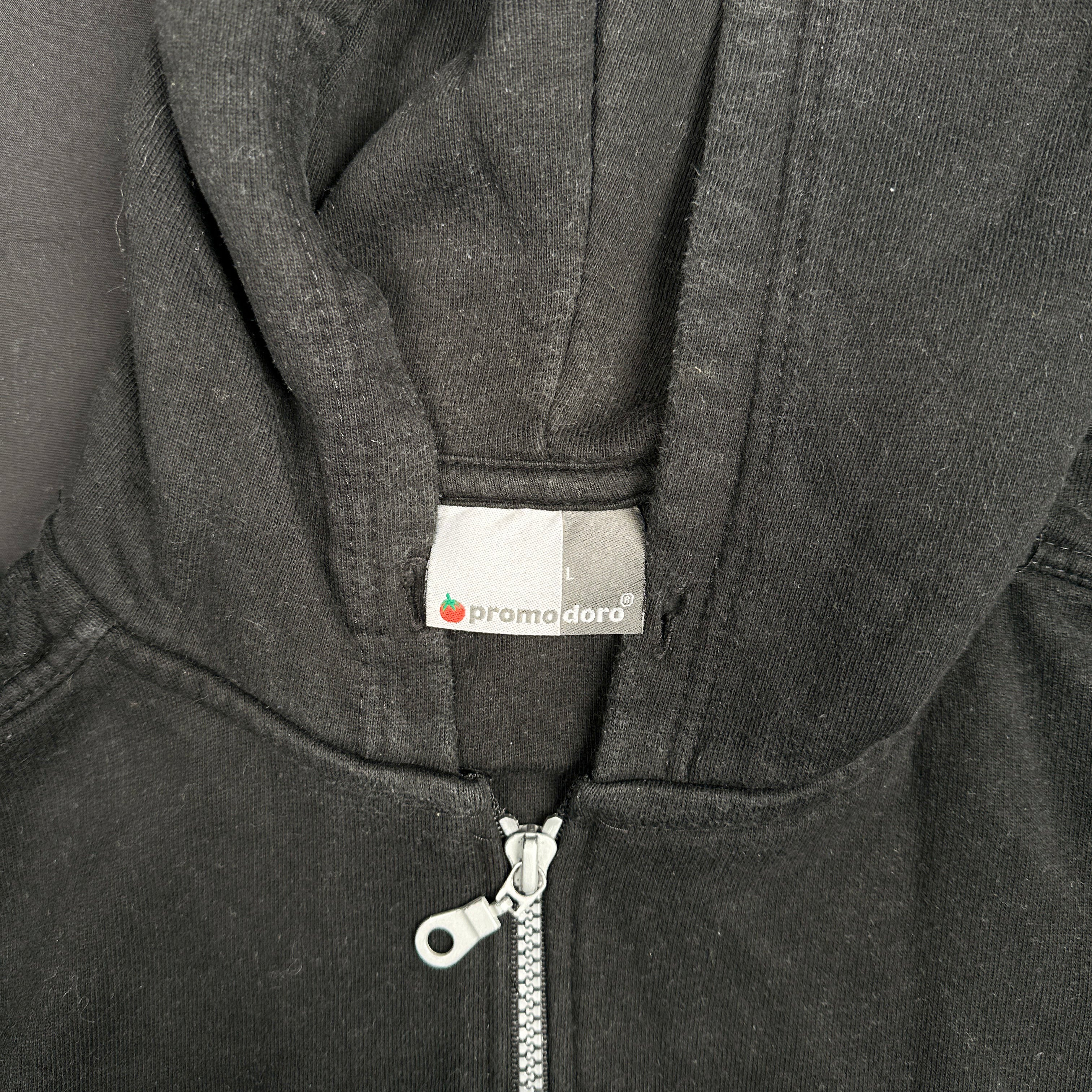 Hoodie - Black & Yellow - Size L
