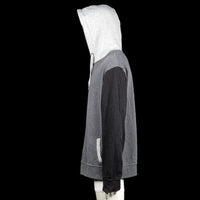 Hoodie - Light Gray & Black - Size 4XL