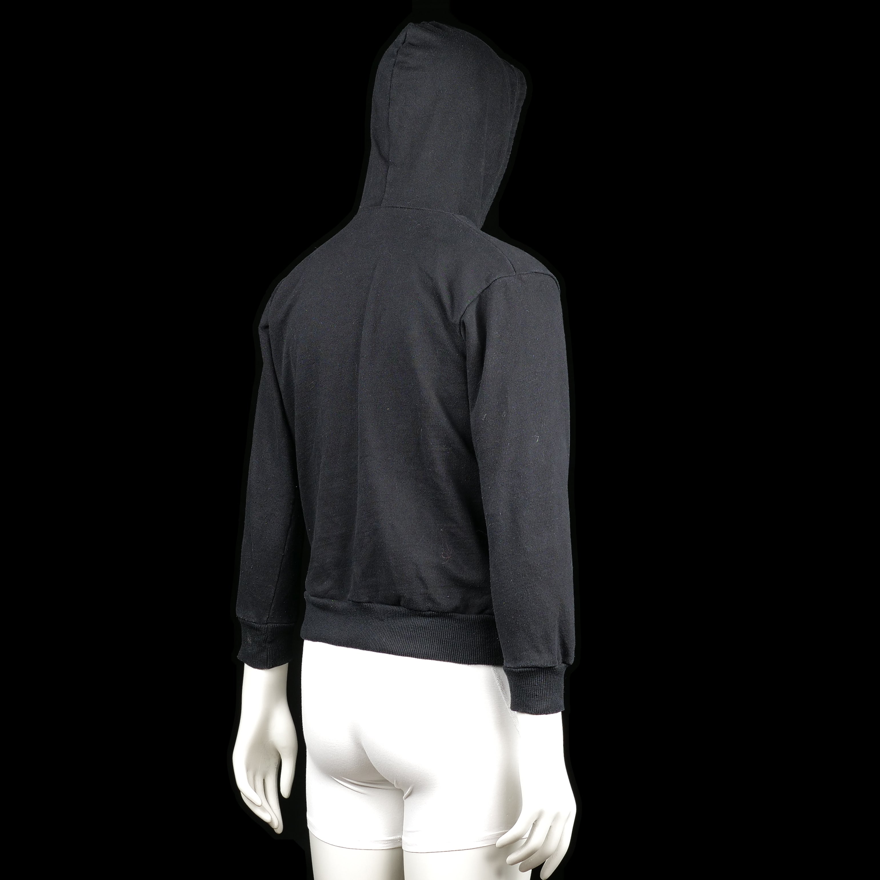 Hoodie - Black & White - Size S