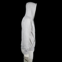 Hoodie - Light Gray & Navy - Size M