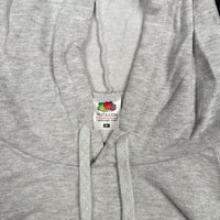 Hoodie - Light Gray & Navy - Size M