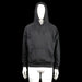 Urban Classics - Hoodie - Black - Size M - Solid black hoodie with a kangaroo pocket in front and ribbed cuffs and hem. Features a drawstring hood.