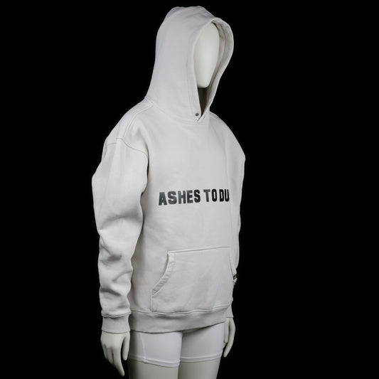 Hoodie - Ivory & Black - Size XL