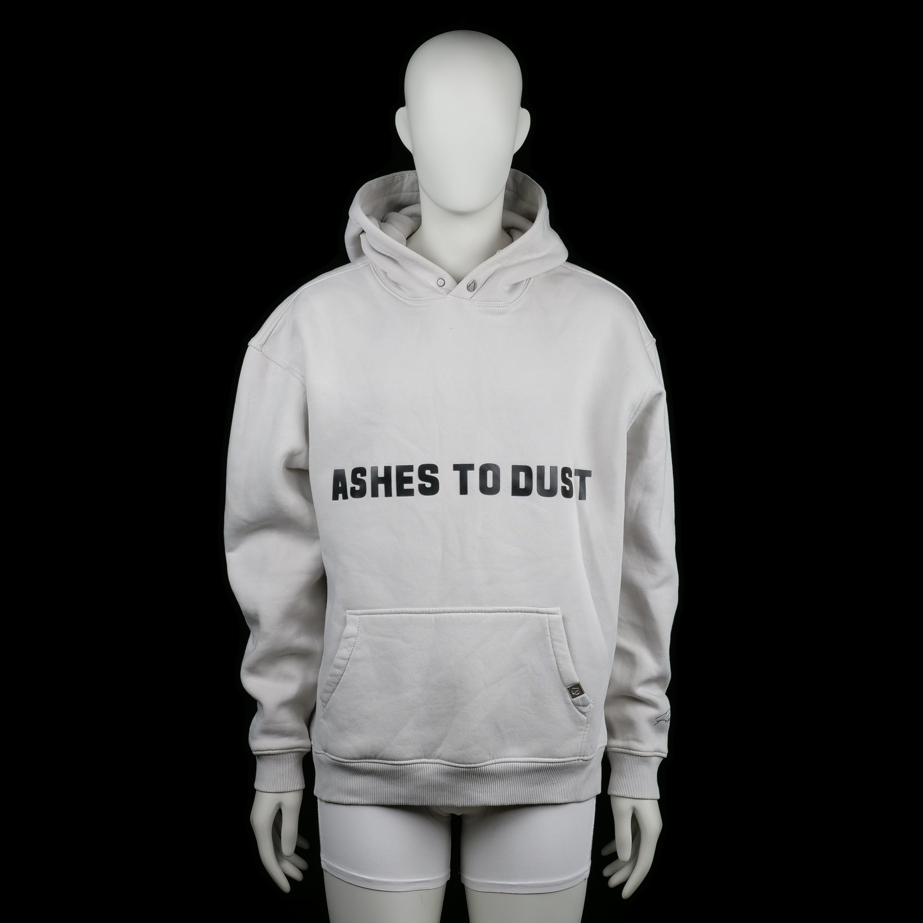 Hoodie - Ivory & Black - Size XL