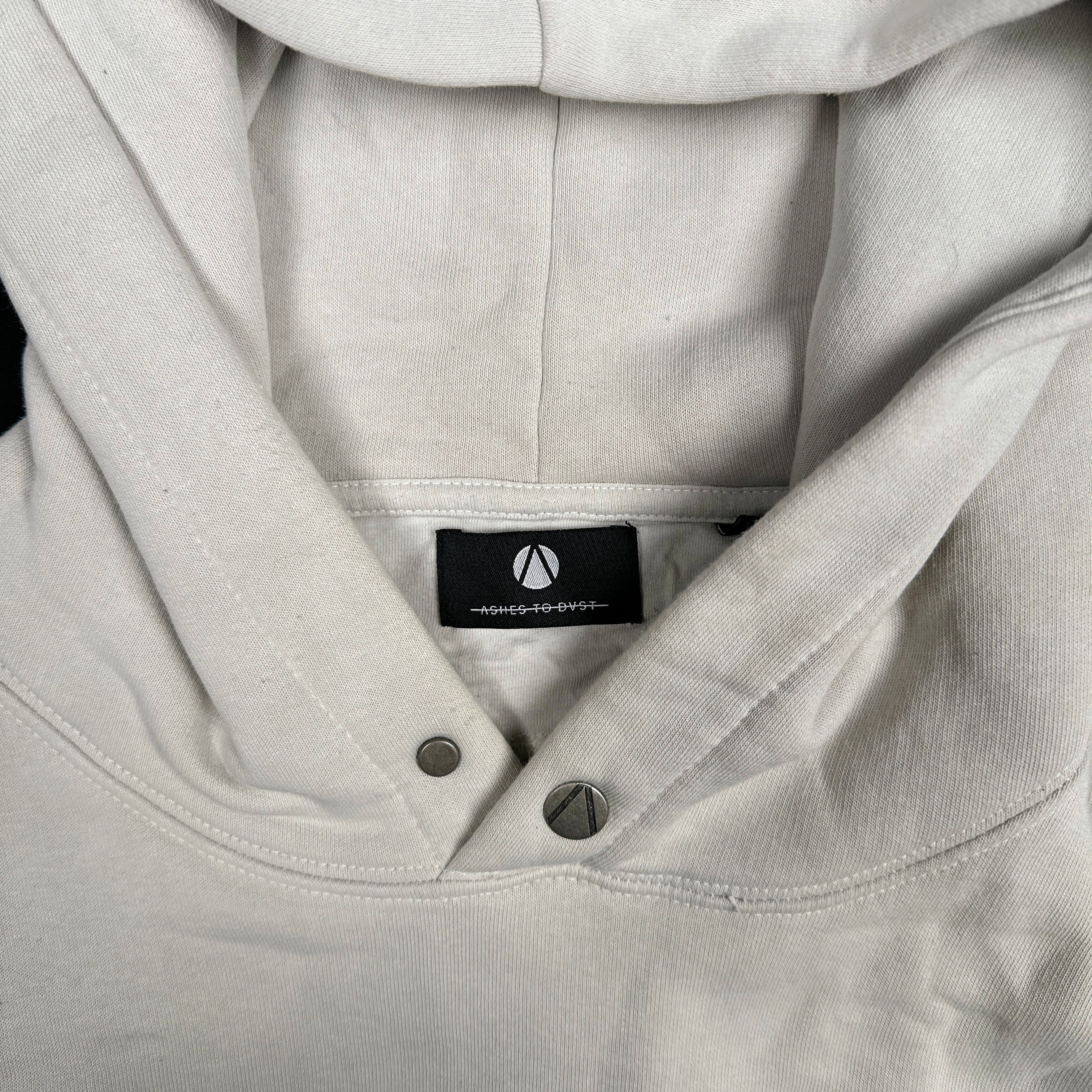 Hoodie - Ivory & Black - Size XL