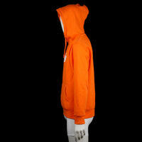 Hoodie - Orange & White - Size M
