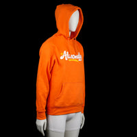 Hoodie - Orange & White - Size M