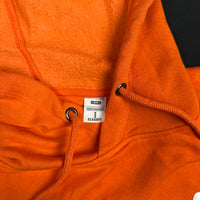 Hoodie - Orange & White - Size M