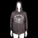 NewCollection - Hoodie - Black & White - Size 3XL - Black hoodie with white “Los Angeles 32 Athletic Department” print on the front. Features a drawstring hood and ribbed cuffs and hem.
