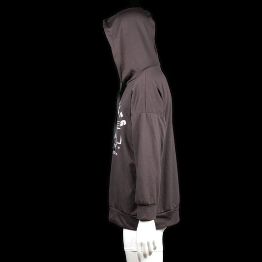 Hoodie - Black & White - Size 3XL