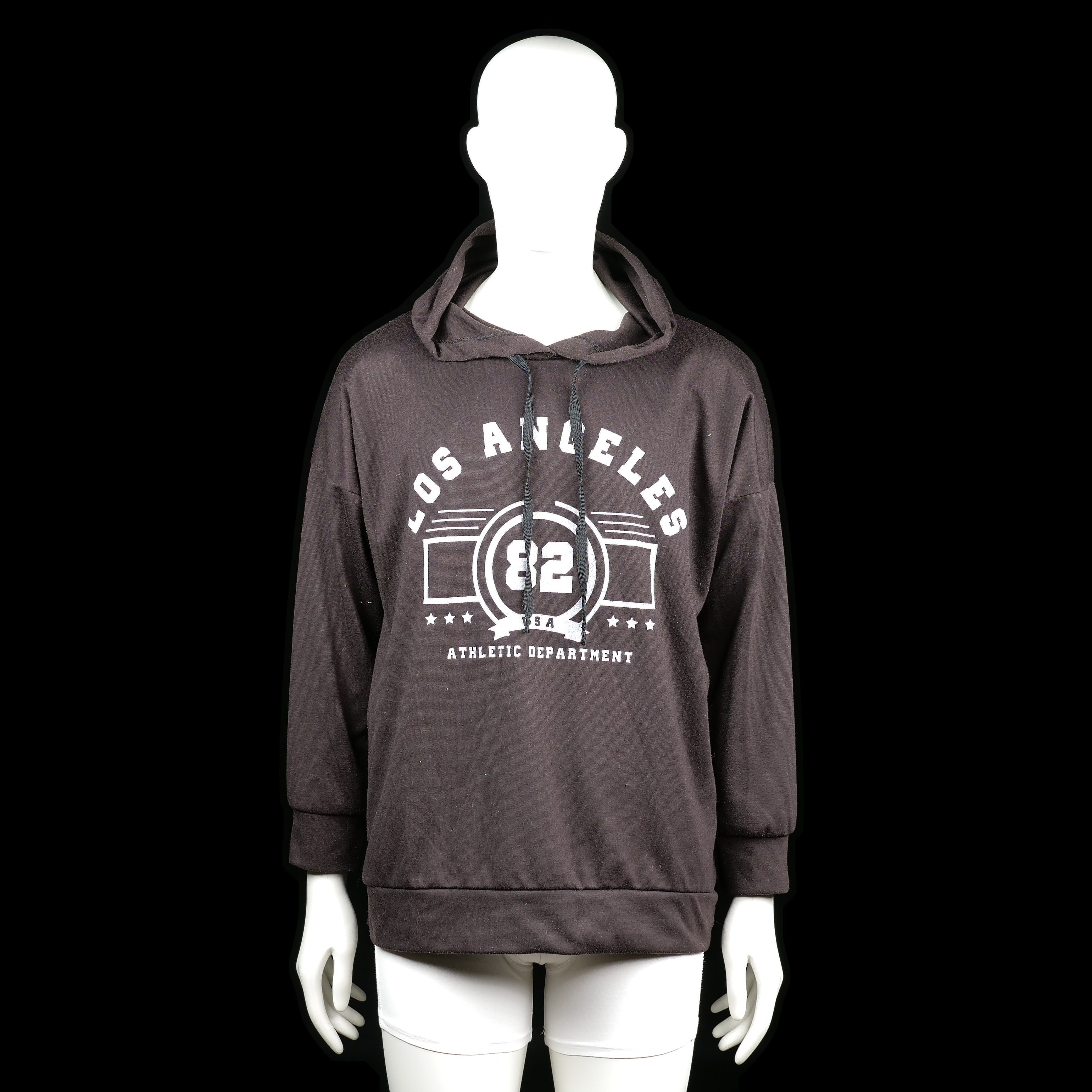 Hoodie - Black & White - Size 3XL