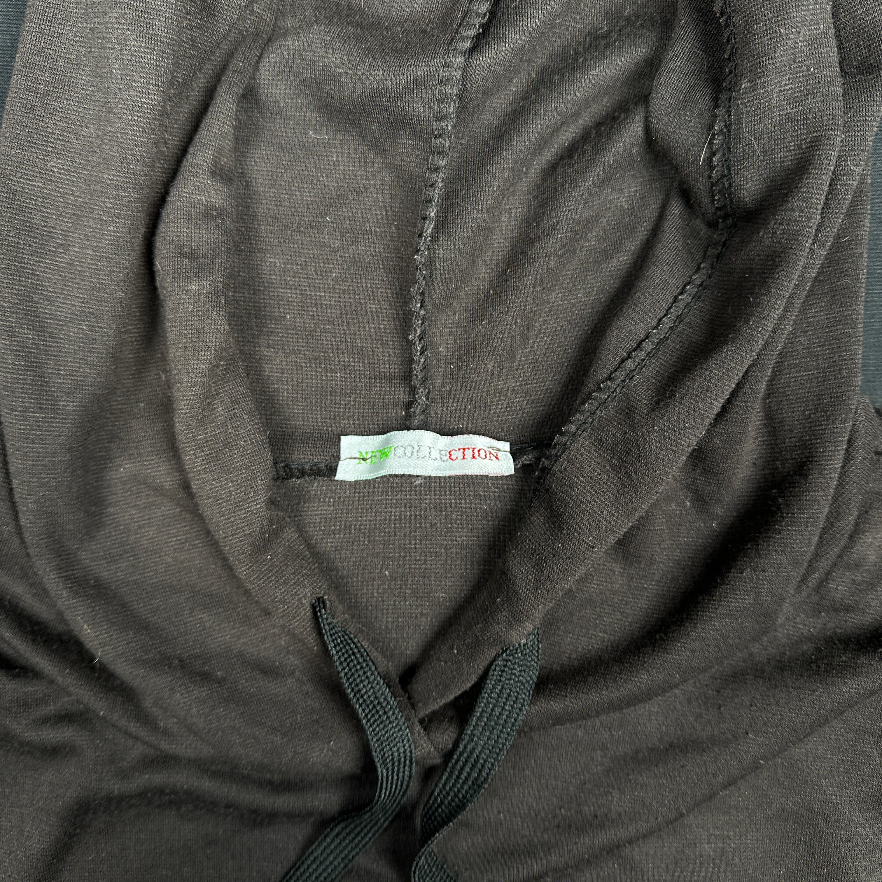 Hoodie - Black & White - Size 3XL