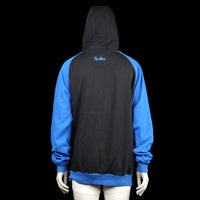 Hoodie - Black & Royal Blue - Size 3XL
