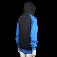 Hoodie - Black & Royal Blue - Size 3XL