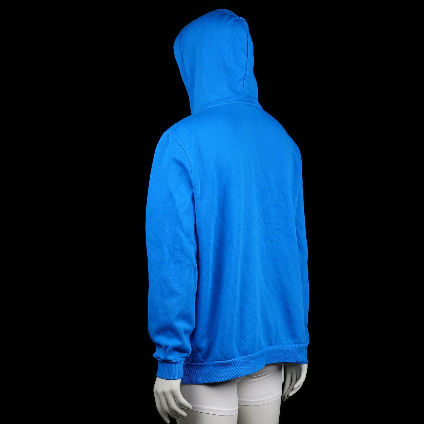 Hoodie - Sky Blue & Black - Size XXL
