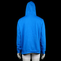 Hoodie - Sky Blue & Black - Size XXL