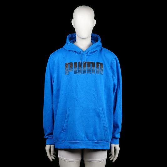 Hoodie - Sky Blue & Black - Size XXL
