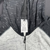 Hoodie - Light Gray & Black - Size 2XL