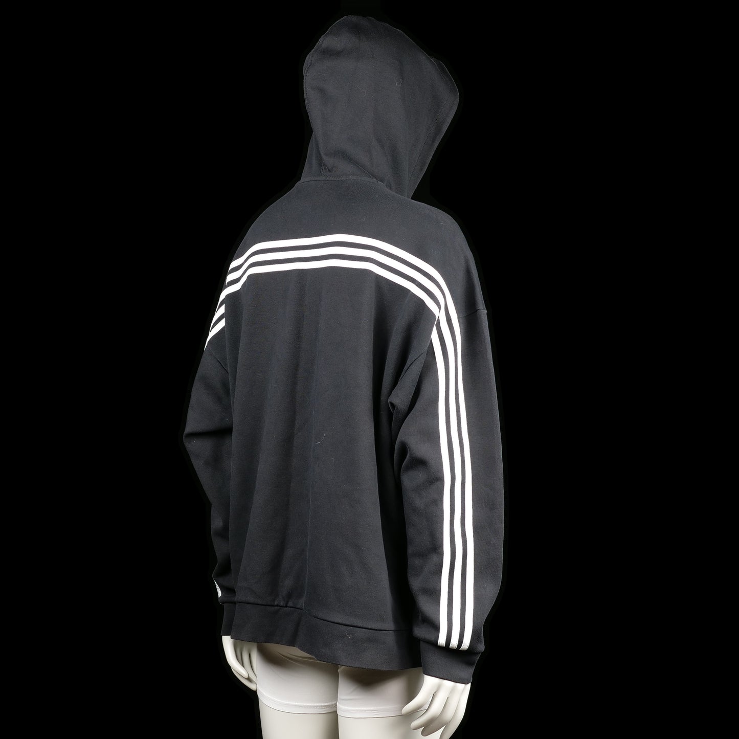 Hoodie - Black & White - Size 2XL