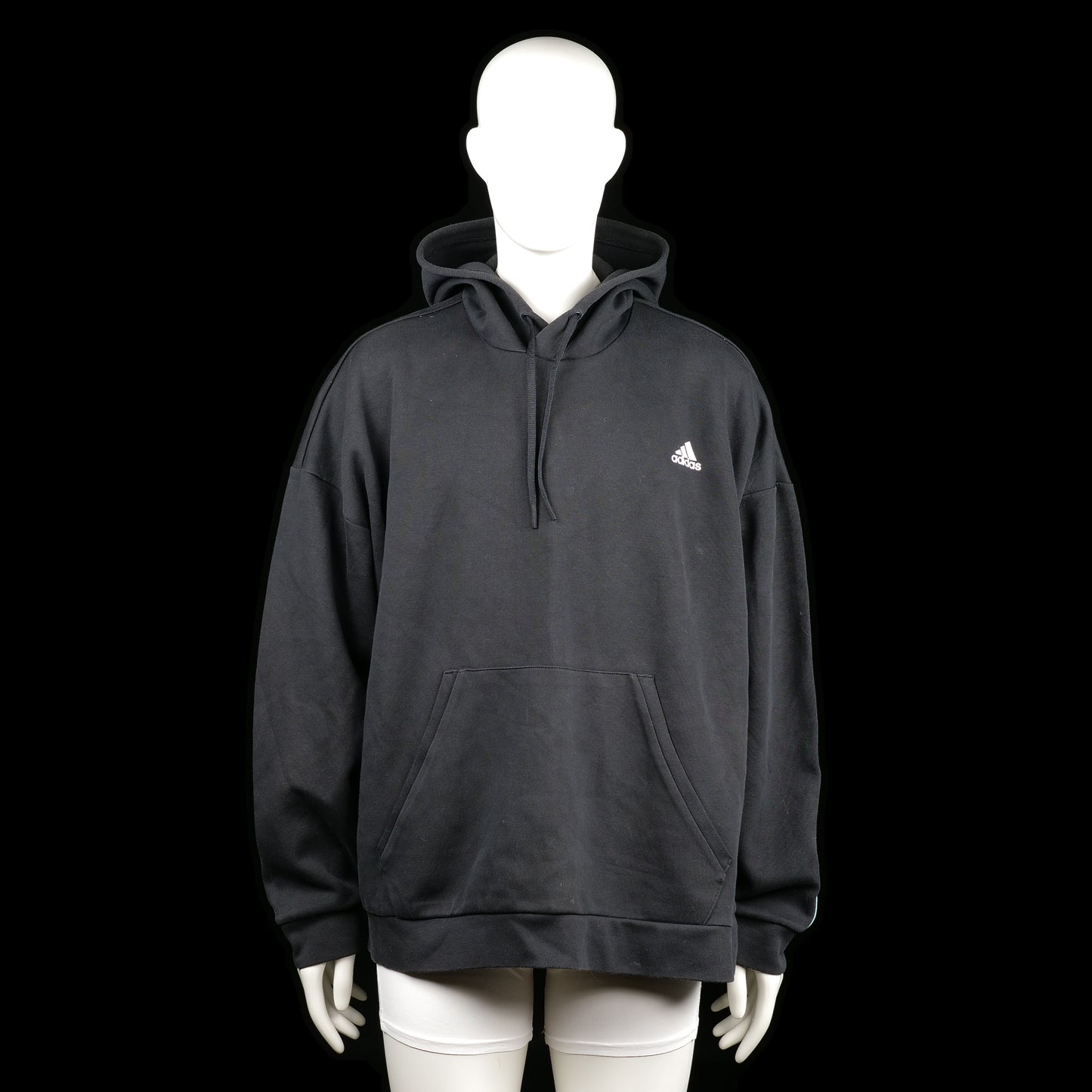 Hoodie - Black & White - Size 2XL