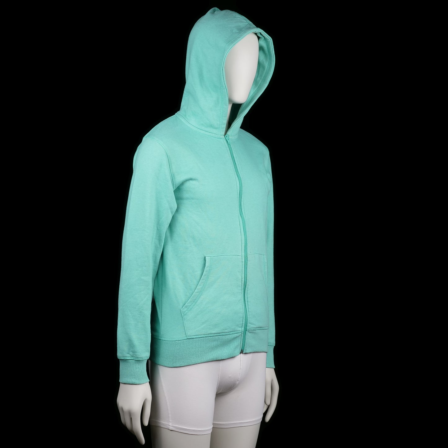 Hoodie - Mint - Size 170