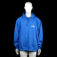 Hoodie - Royal Blue & White - Size XXL