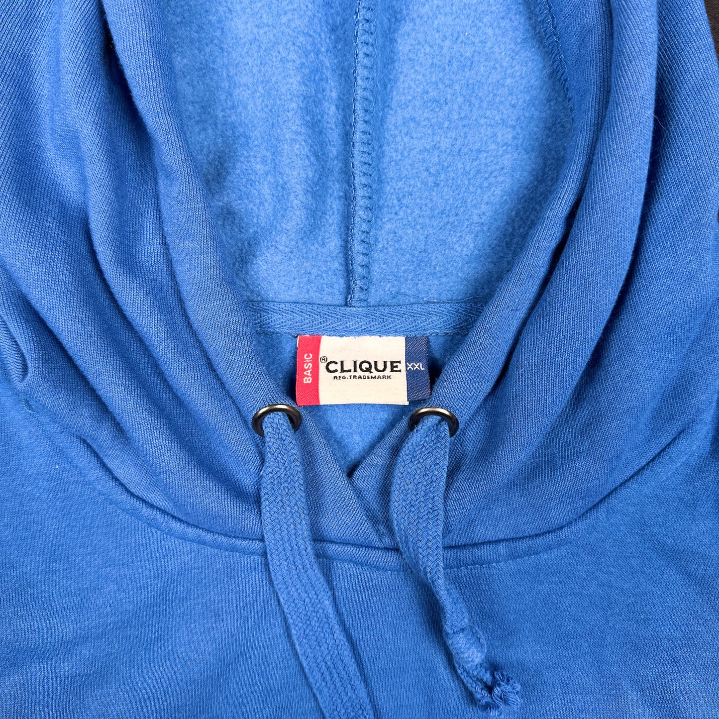 Hoodie - Royal Blue & White - Size XXL