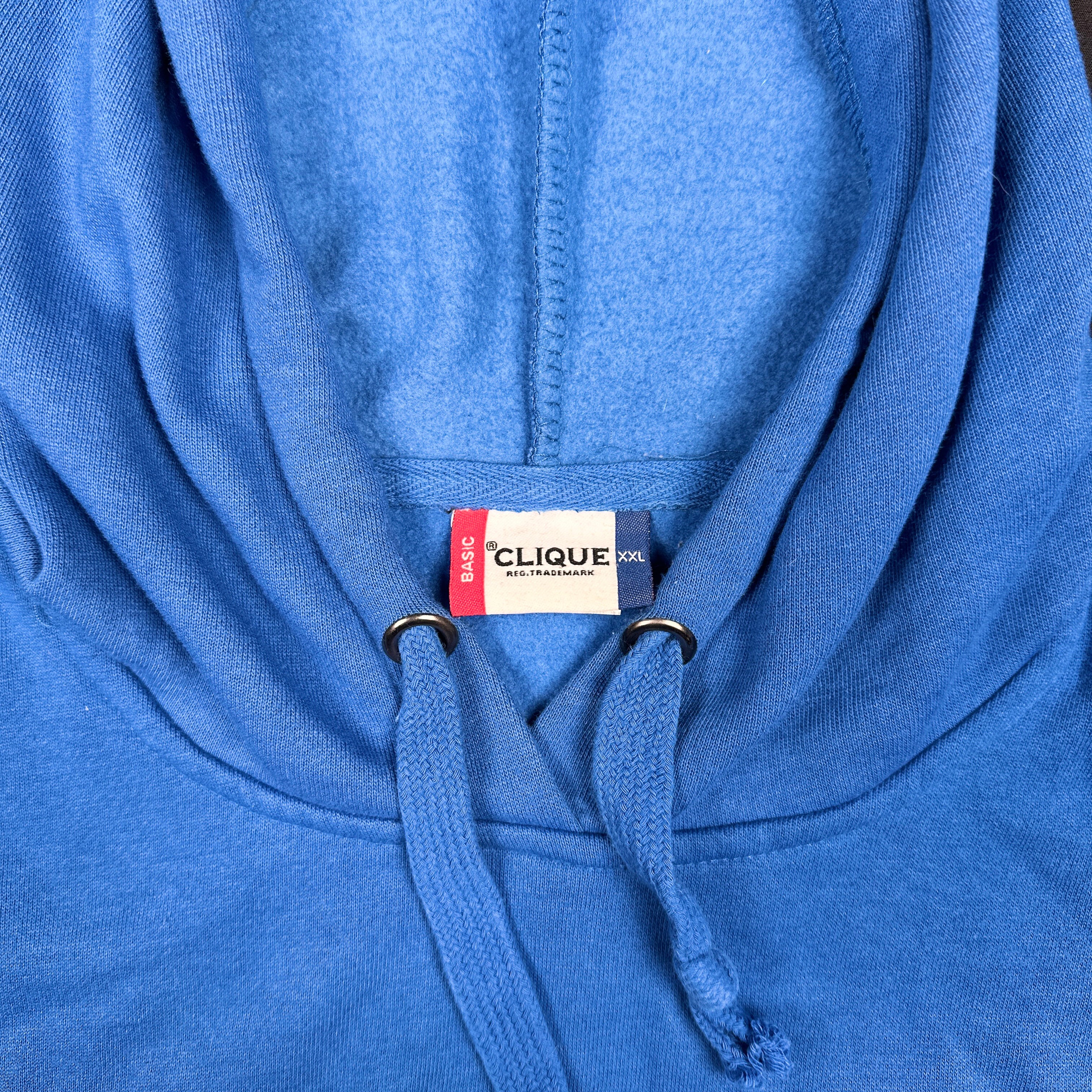 Hoodie - Royal Blue & White - Size XXL