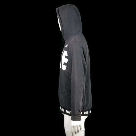 Hoodie - Black & White - Size L