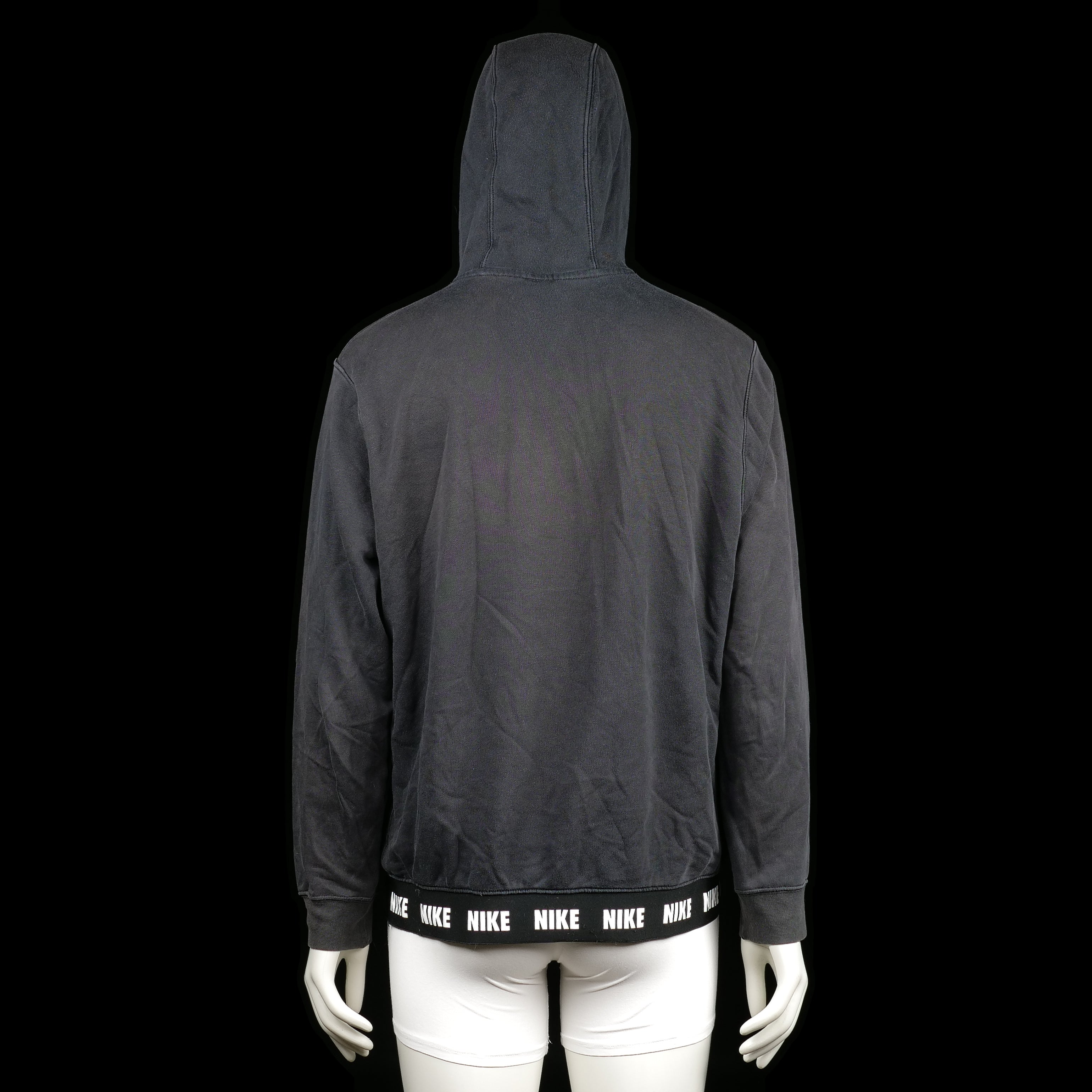 Hoodie - Black & White - Size L