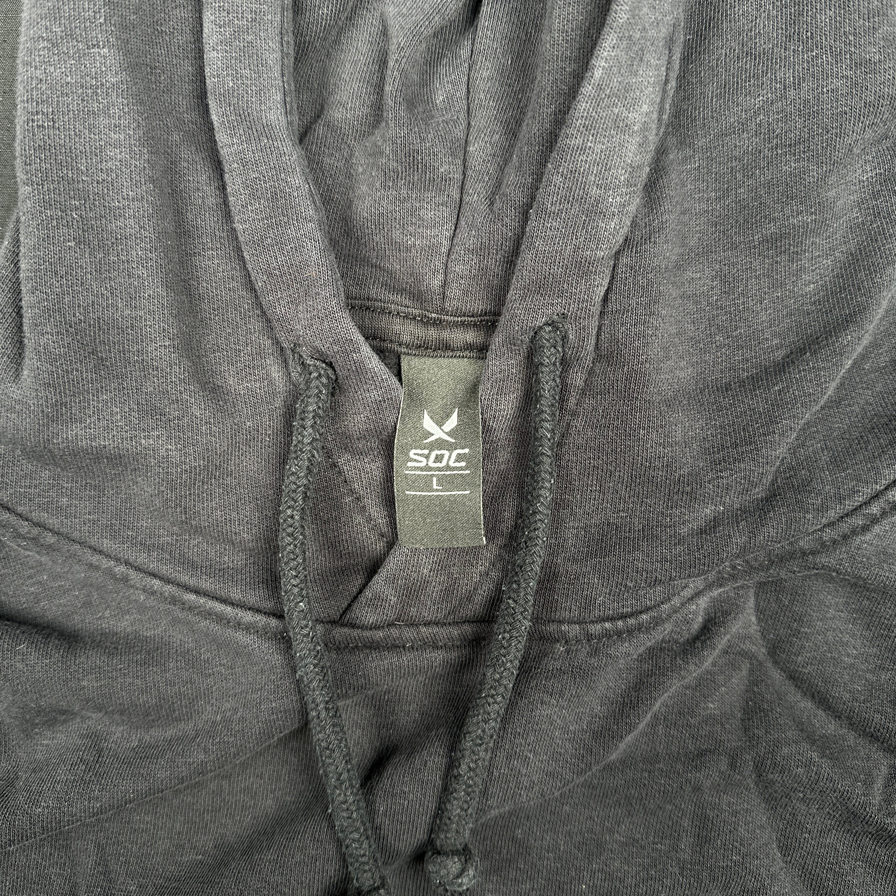 Hoodie - Charcoal - Size L