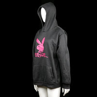 Hoodie - Black & Pink - Size 3XL