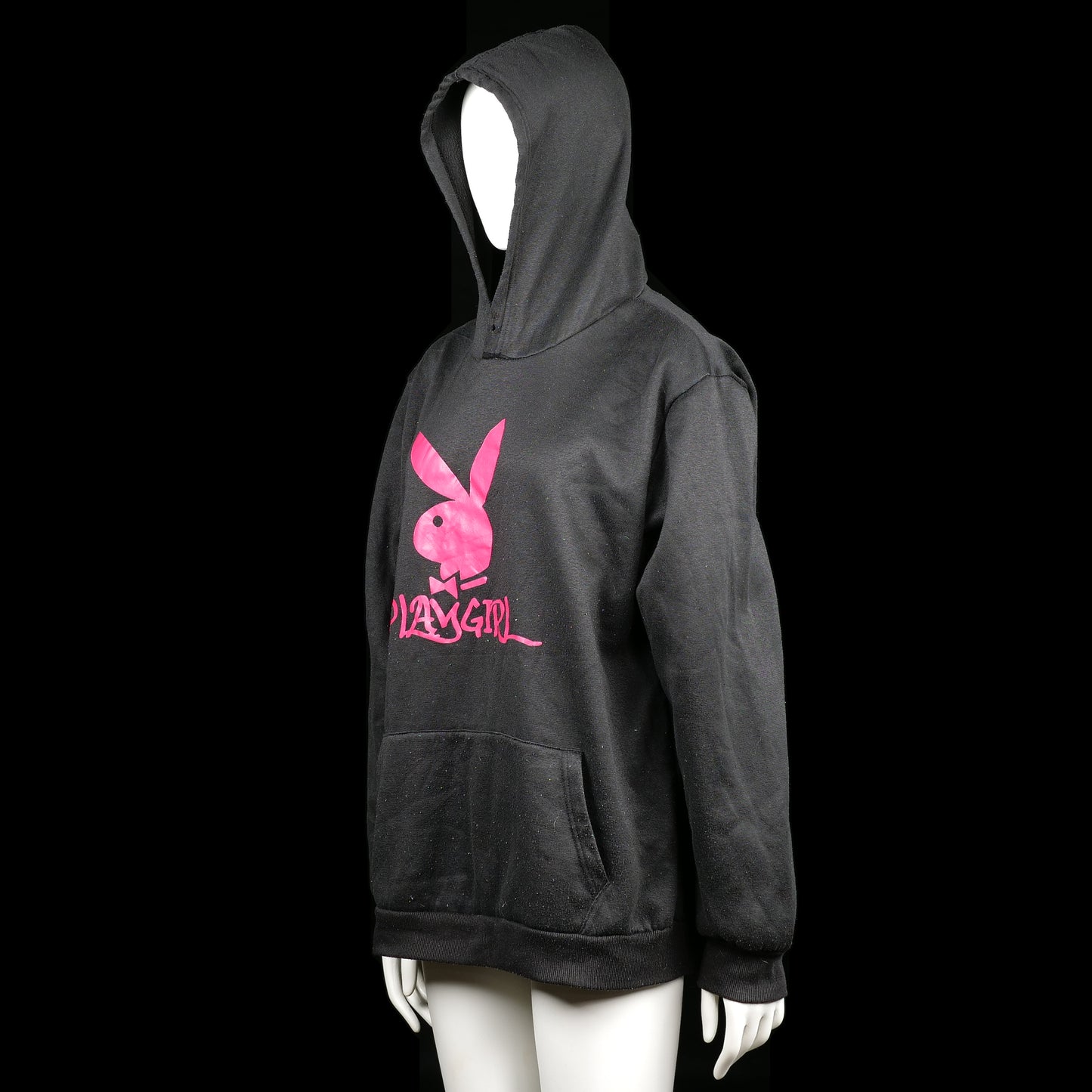 Hoodie - Black & Pink - Size 3XL